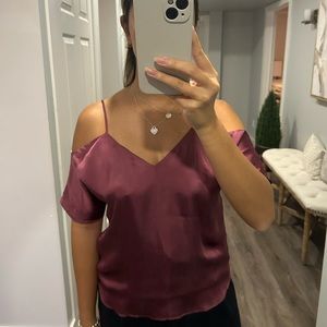 Arizona Wilfred Satin Top size XS